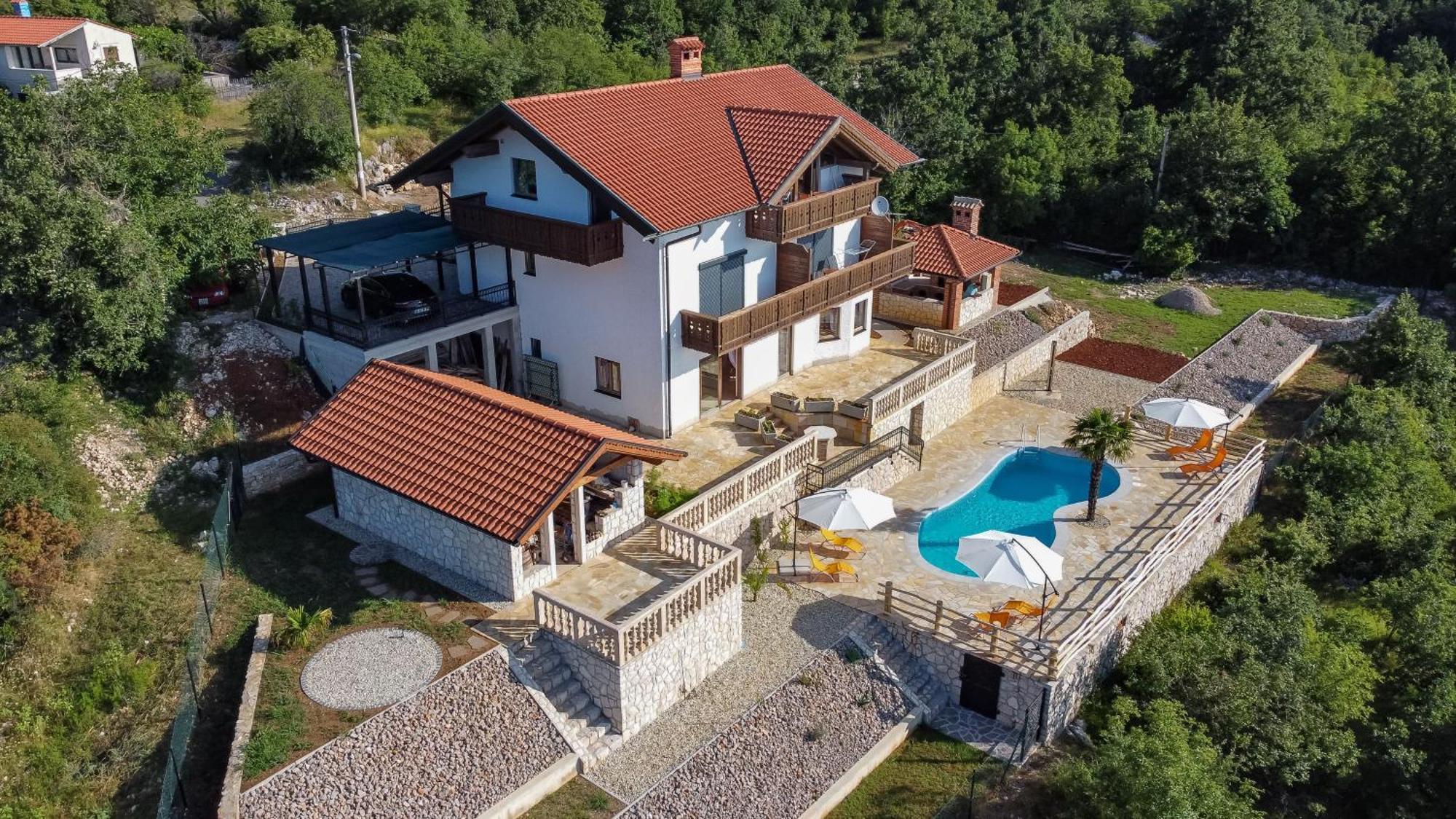 Villa Bora Moscenicka Draga Bed&Breakfast Moscenice Kültér fotó
